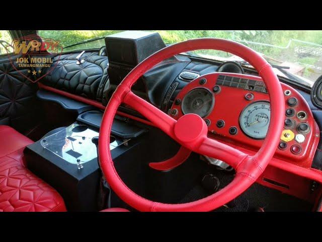 INTERIOR TRUK MERCY BAGONG  // Custom  truk mercedes-benz