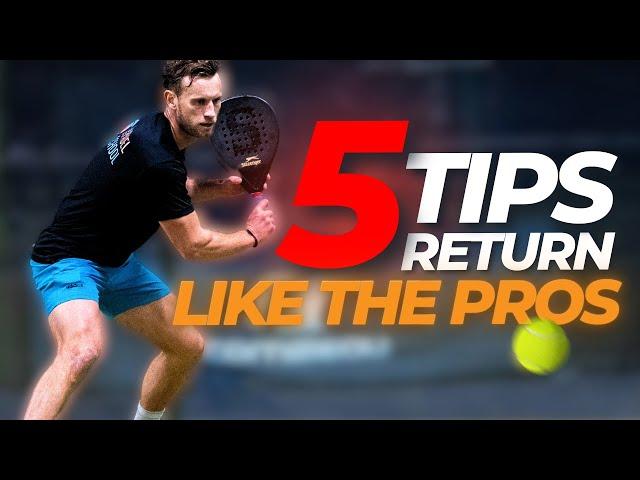 Get The Perfect Padel Return Every Time!