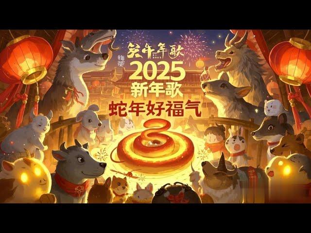 2025新年歌！《蛇年好福气》：欢庆新春，Heng Ong Huat 发大财！ AI新年歌