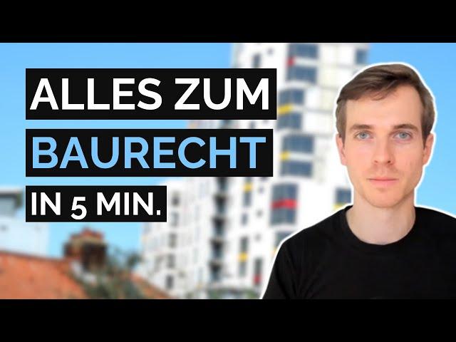 Baurecht Crashkurs: Öffentliches Baurecht einfach erklärt in 5 Minuten – endlich jura.