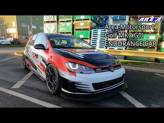 Area Motorsport Golf MK7 GTI Race Car