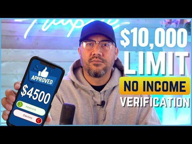 $10,000. Loan With Bad Credit - no income verification - Soft Credit Pull 