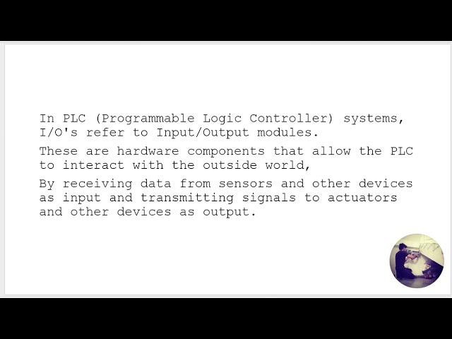 What are I/O’s in PLC | Input Output Module in PLC | Free PLC Course Online #freecourse #automation