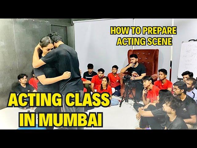 How to prepare Acting Scene | Acting Class by Vinay Shakya