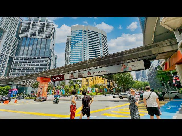 Big City with Heart: Kuala Lumpur Walking Tour [4K HDR 60fps] Malaysia