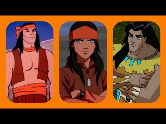 Evolution: "Apache Chief" in Cartoons and Movies (DC Comics)