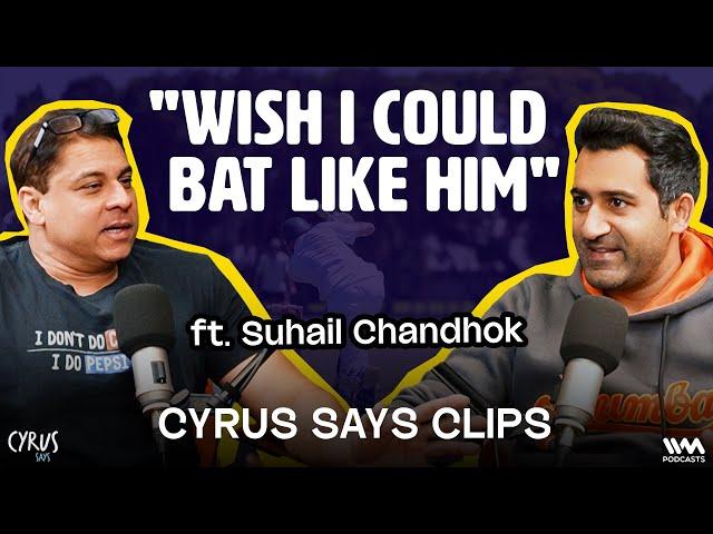 "Wish I Could Bat like him!" ft. Suhail Chandhok