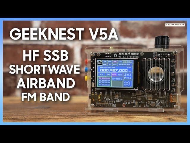 GeekNest V5A HF/SSB/SHORTWAVE/AIRBAND & FM Broadcast Radio Receiver