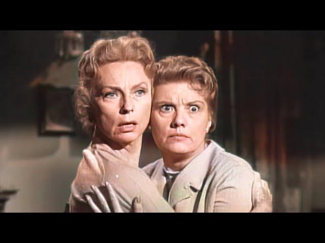 When it flies, Someone dies! | The Bat (1959) Colorized Movie | Vincent Price, Agnes Moorehead