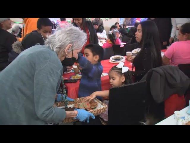 Upper West Side synagogue hosts Christmas party for asylum seekers