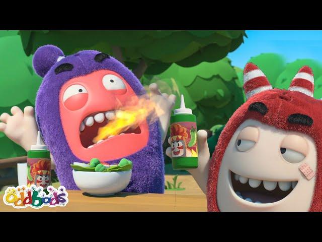 La salsa picante | Caricaturas | Videos Graciosos Para Niños | Oddbods