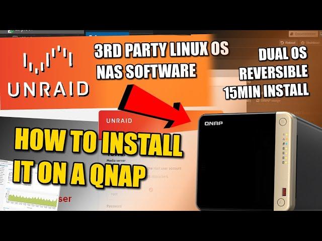 How to Install UnRAID on a QNAP NAS