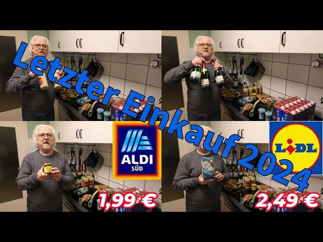 101,82€ Lidl und Aldi Süd Einkauf vom 30.12.2024 - Foodhaul