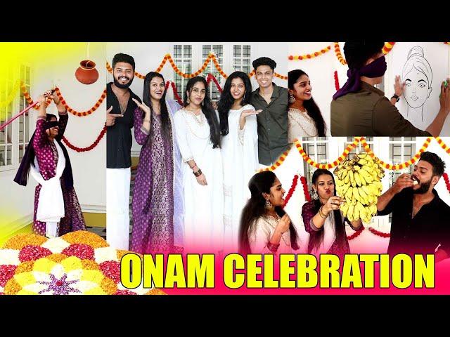 ONAM CELEBRATION  ഉറിയടി മുതൽ പഴം തീറ്റ മത്സരം വരെ  BOYS Vs GIRLS TEAM  | ONAM 2024