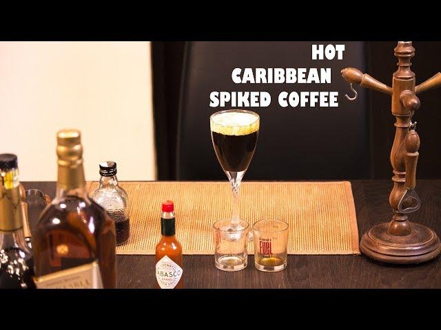 HOT CARIBBEAN SPIKED COFFEE | HOT COFFEE COCKTAIL | TOP 5 TROPICAL COCKTAILS | BEST RUM DRINK