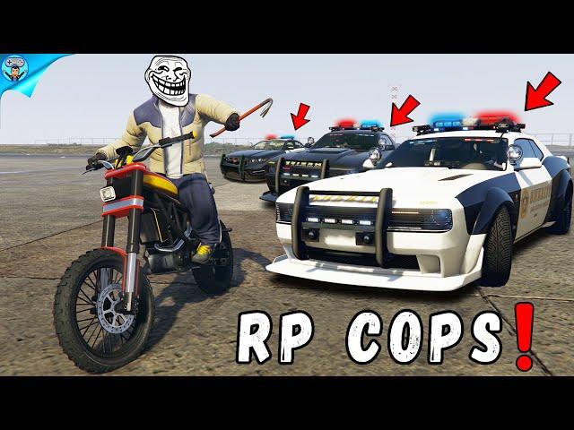 RP Cops get trolled on GTA Online!