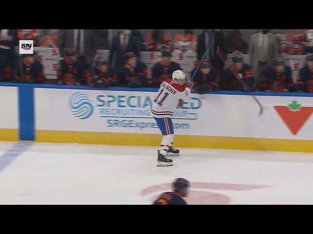 Brendan Gallagher Swats Kailer Yamamoto's Stick Then Gets Upset With Unsportsmanlike Penalty Call