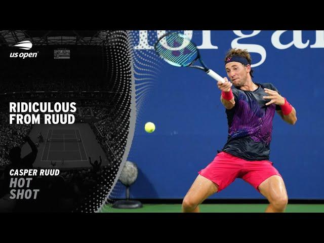 Casper Ruud Hits 'Impossible' Winner | 2024 US Open