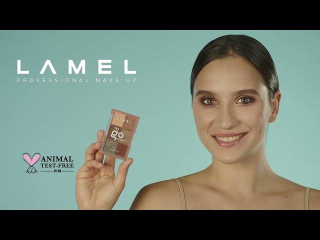 LAMEL Professional  TO GO EYESHADOW PALETTE №402