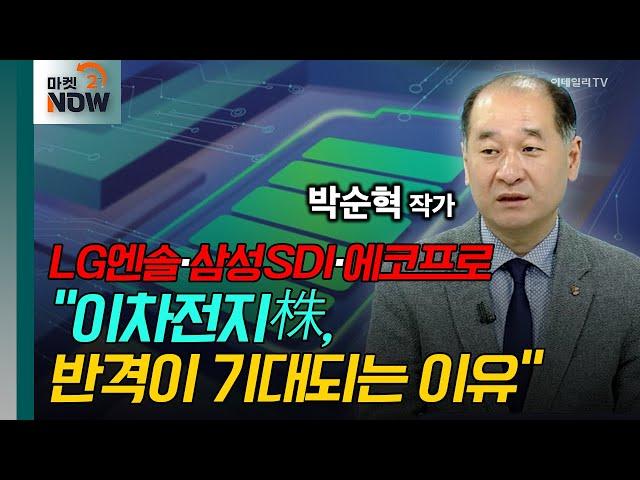 LG엔솔·삼성SDI·에코프로... "이차전지株, 반격이 기대되는 이유" / 박순혁 작가 [오만한 인터뷰] | Market Now (20241011)