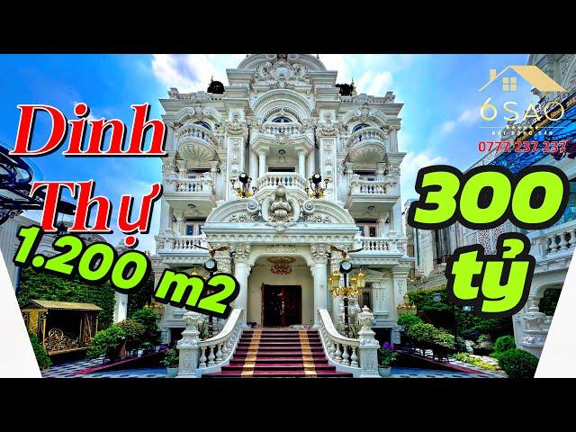 Bán Dinh Thự Dát Vàng 1.200m2 tại Trung Tâm Quận 6 sát bên Quận 1 | BDS 6 Sao