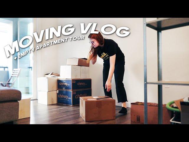 empty apartment tour + moving vlog