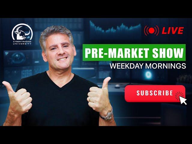 Day Trading Morning Show | Jobless Claims + PPI Data