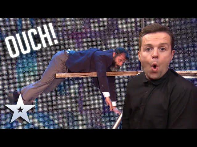 Modern-day Charlie Chaplin brings BIG LOLs with slapstick comedy routine | Audition | BGT Series 9