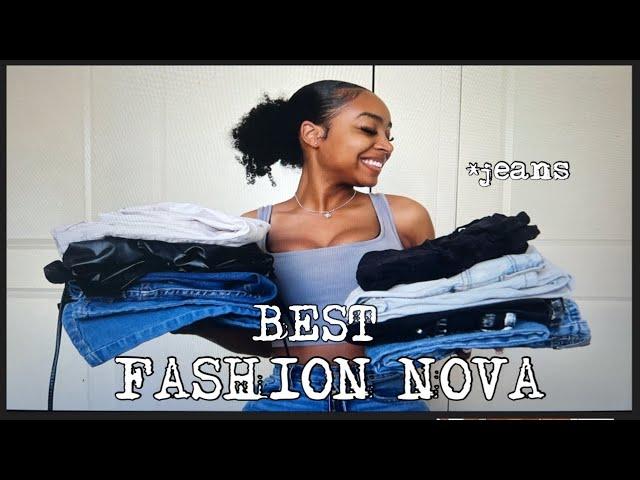 FASHION NOVA JEAN HAUL* jeans u needddd *