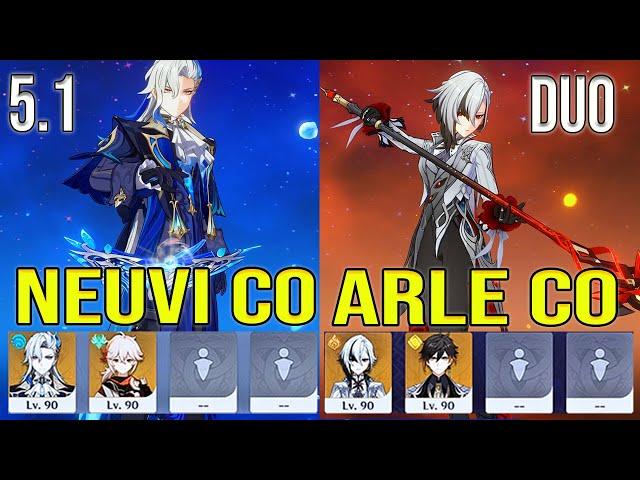 [Duo] First Clear | Neuvillette C0 R1 & Arlecchino C0 R1 Spiral Abyss 5.1 Floor 12 Genshin Impact