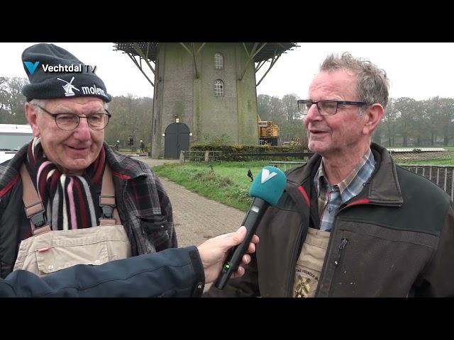 Molenkap terugplaatsen op de Vilsterse Molen