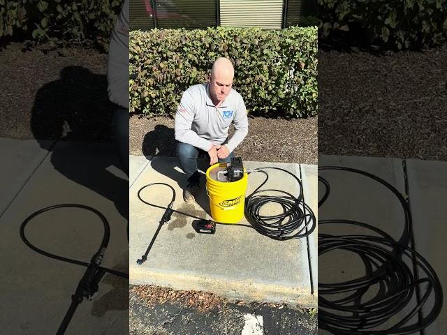 Rival Battery Powered Chemical Sprayer Demo | Commercial SMK Sprayers #shorts