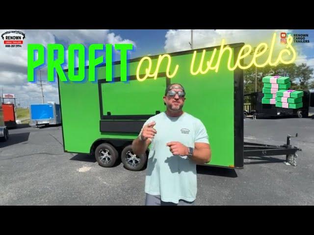 Want Profit on Wheels? Check Out This Trailer | Concession Trailer | Food Trailer