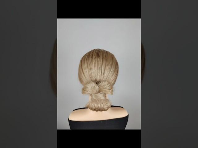 #hairstyle #A very easy updo#KKhairstory