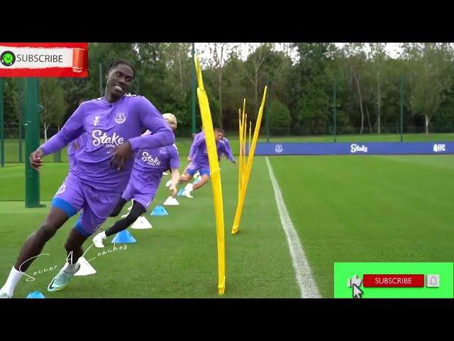 Everton Reaction + Finishing Drills