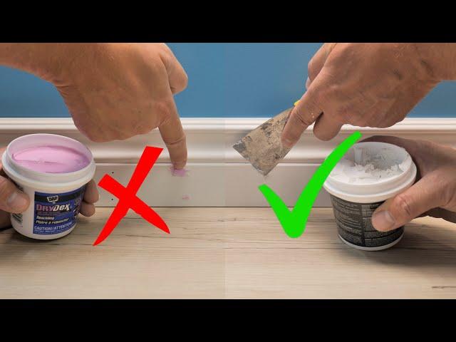 The Best Way To Fill Nail Holes In Trim(you were doing it wrong)