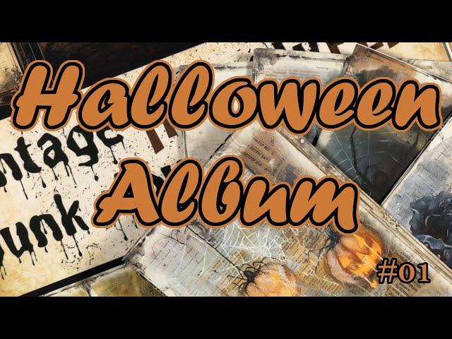 Halloween Album || Craft with me || #01