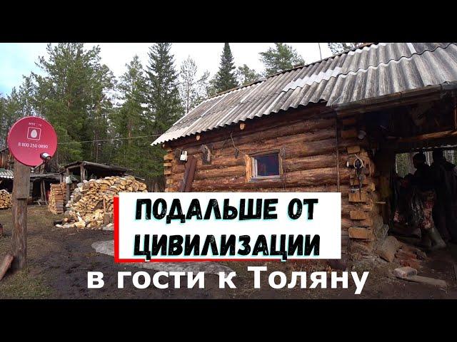 В гости к Толяну. Отдых  в тайге.