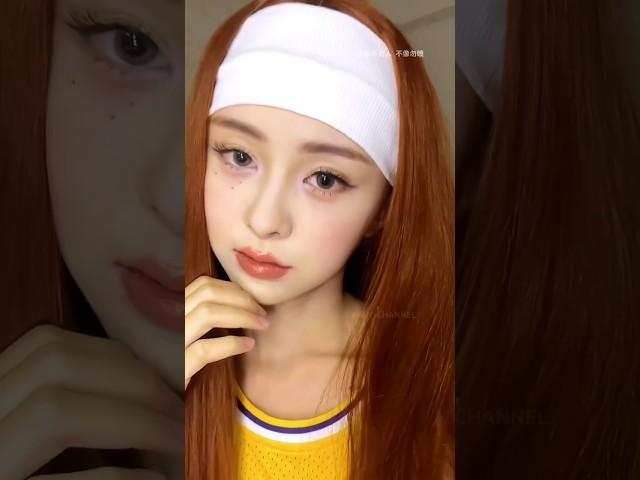 this is insane  #makeup #yt #ytshort #shorts #ytshort #lesserafim #huhyunjin #kpop #douyin