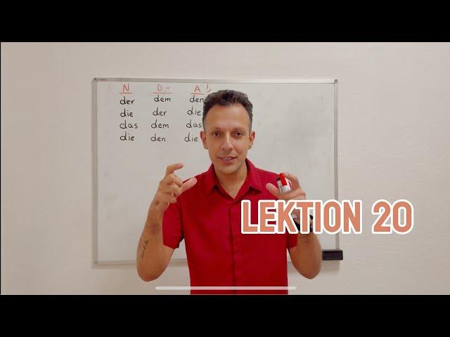 آلمانی با لمر درس “بیستم” Deutsch mit Lemar Lektion 20 - Akkusativ -