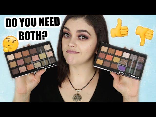 NEW elf Cosmetics The Classics Eyeshadow Palette Review!