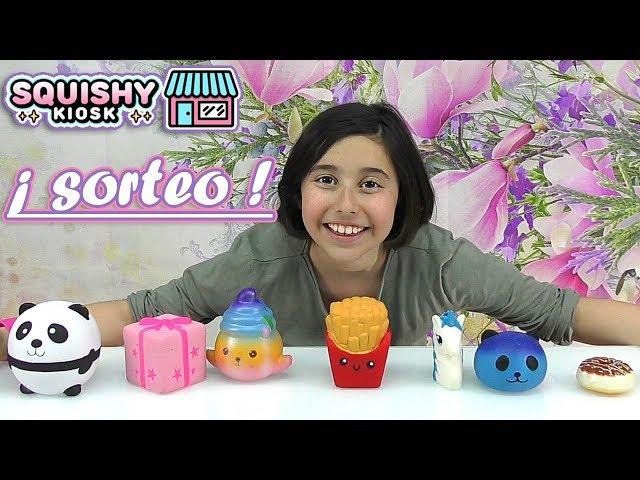 SQUISHY Kiosk y SORTEO de squishies en Juguetes MaryVer