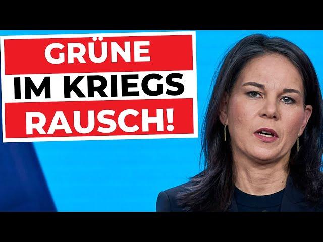 GRÜNE wollen KRIEG  - Steuergelder in die Ukraine und weitere Provokation?