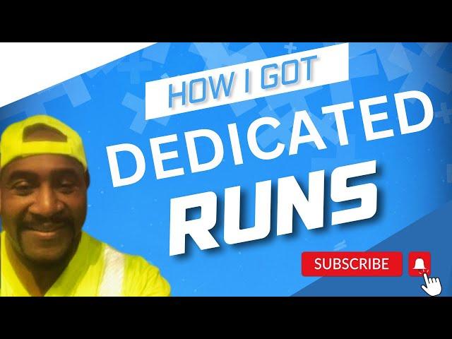 How I got Dedicated Runs!