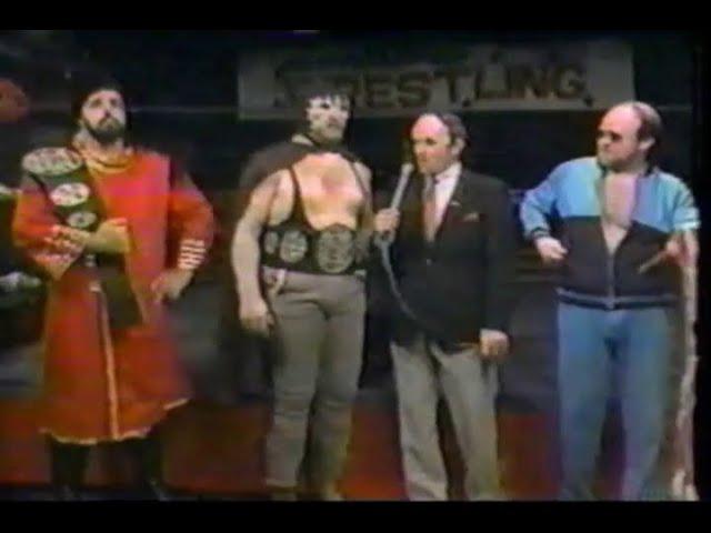 Atlantic Grand Prix Wrestling May 31st 1986 - Incomplete episode