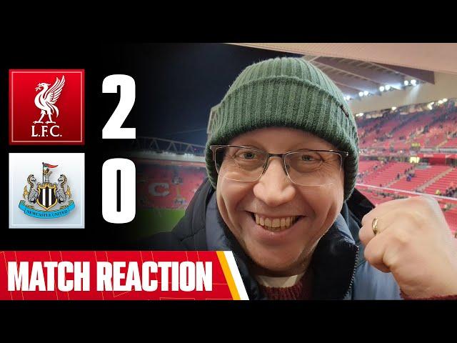 WE'RE GONNA WIN THE FOOTBALL LEAGUE AGAIN!! | LIVERPOOL 2-0 NEWCASTLE | PAJAKS MATCH REACTION