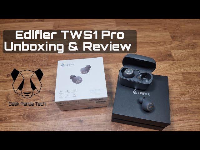 Edifier TWS1 Pro Earbud Unboxing and Review