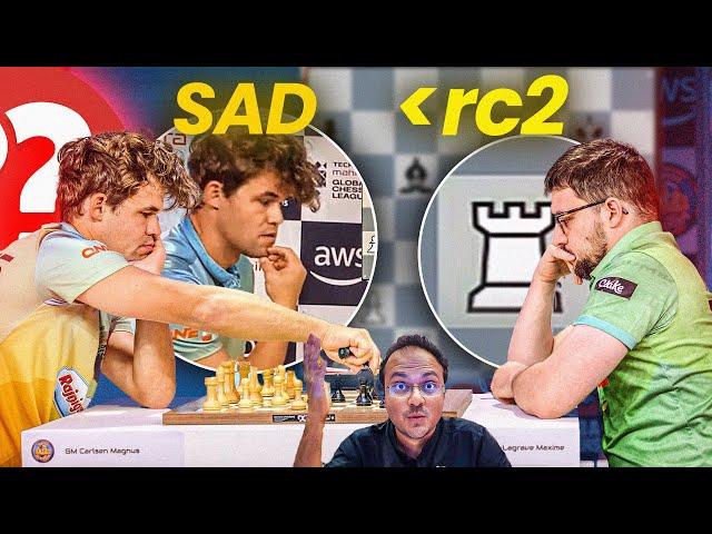 Wow, Magnus Carlsen never makes such blunders | Carlsen vs MVL | Global Chess League 2024