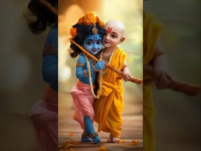 Krishna or sudama ka milan #radheradhejapochaleaaengebihari #bhaktisong #love #automobile