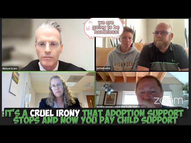 Adoptive Parents kick out adoptive Child and are now forced to pay child support